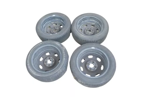 4x VW Polo 6N2 6N Lupo 185/55R14 80H Reifen Felgen Sommerreifen ca. ?-?mm (200520)