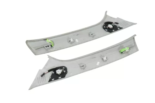 VW Polo 9N A-Säulen Verkleidung vorne grau Abdeckung Hochtöner (200604)