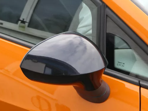 Seat Ibiza 6J elektrischer elektrisch Spiegel Außenspiegel rechts schwarz anklap