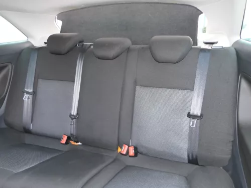 Seat Ibiza 6J Rückbank Lehne Sitz Sitzbank 3-Punkt Sitze -ohne Kopfstütze-schwar (200664)
