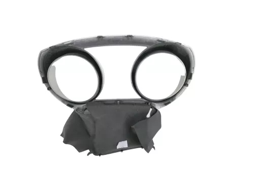 Ibiza 6J Tacho Tachometer Abdeckung Verkleidung schwarz Karbonschwarz 6J0857059A (200683)