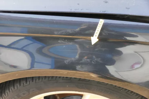 Audi A4 8K B8 Kotflügel vorne rechts schwarz LZ9Y (200726)