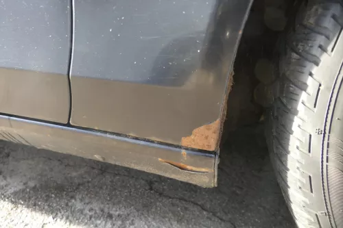 Audi A4 8K B8 Kotflügel vorne rechts schwarz LZ9Y (200726)