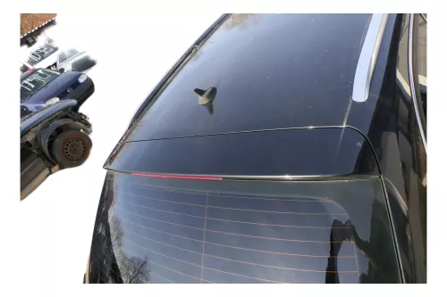 Audi A4 B8 8K Kombi Avant hinten Heckklappe mit Scheibe Deckel schwarz LZ9Y (200730)