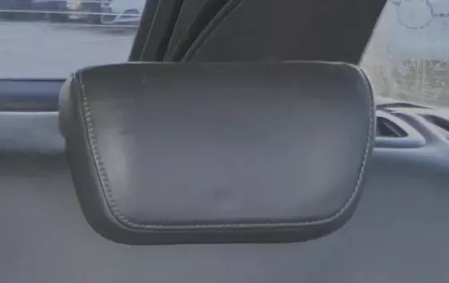 1x Audi A4 B8 8K Kopfstütze hinten links oder rechts schwarz soul Leder