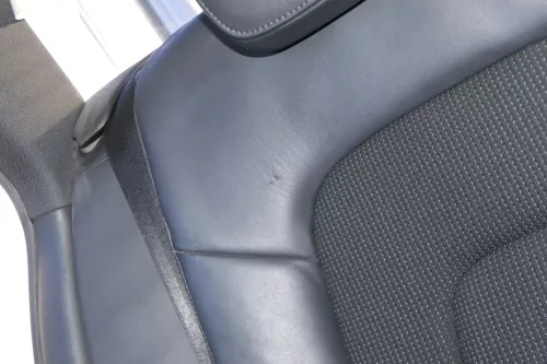 A4 8K B8 Sitz Rückbank Rücksitzbank Gurt schwarz soul Leder Perlnappa S-line (200738)