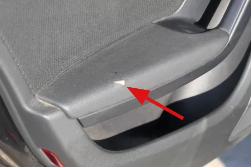 1x A4 8K Türverkleidung Verkleidung Tür hinten links soul schwarz (200742)