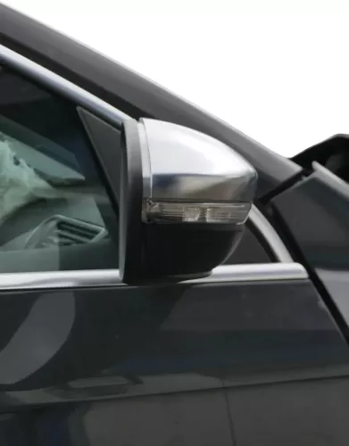 Passat 3C B7 elektrischer Spiegel Außenspiegel rechts Glas silber Alltrack (200845)