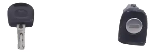 VW Polo 9N 9N31x Türschloß links 1x Schlüssel Tür Schloß