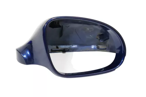 Passat 3C Kappe Spiegel Außenspiegel rechts blau LD5Q NUR Spiegelkappe