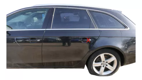 A4 B8 8K Kombi Avant Tür hinten links schwarz LZ9Y ohneAnbauteile