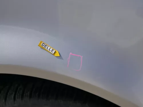 VW Golf 4 Kotflügel vorne rechts silber garu LA7W (200814)