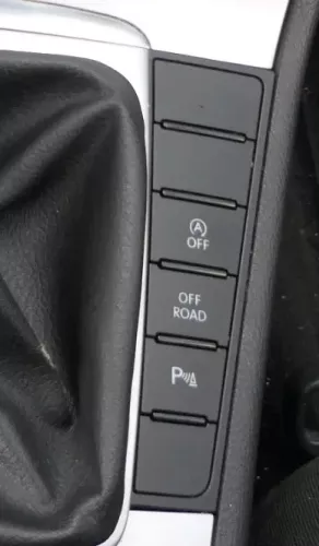 VW Passat 3C Schalter Off Road A Parken Einparkhilfe ausschalten 3AB927238BK