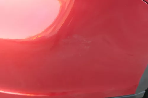 Golf Plus 5 5M1 Stoßstange hinten Heckstoßstange Stoßfänger rot LA3X (200967)