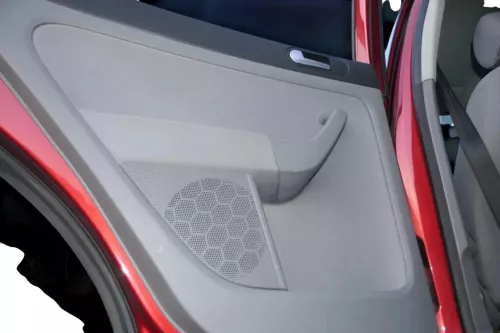 1x Golf Plus 5M Türverkleidung Verkleidung Tür hinten links  grau (200973)