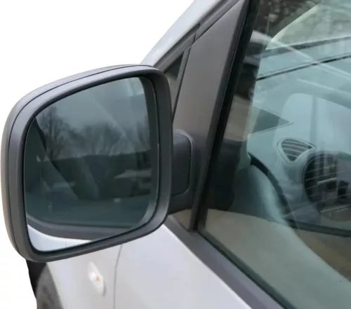 VW Caddy 2K elektrischer Spiegel Außenspiegel beheizt links schwarz original