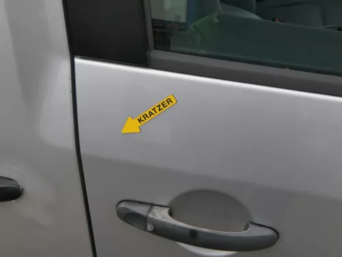 VW Caddy 3 2K Tür vorne rechts Beifahrertür silber LY7W -ohne Anbauteile (200998)