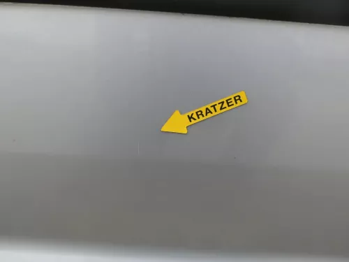 VW Caddy 3 2K Tür vorne rechts Beifahrertür silber LY7W -ohne Anbauteile (200998)