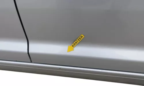 VW Caddy 3 2k Beifahrertür Tür hinten links silber LA7W Schiebetür Scheibe (200999)