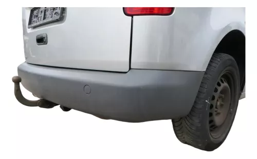 VW Caddy 2k Heckklappe mit Scheibe hinten silber LA7W -OHNE Anbauteile (201007)