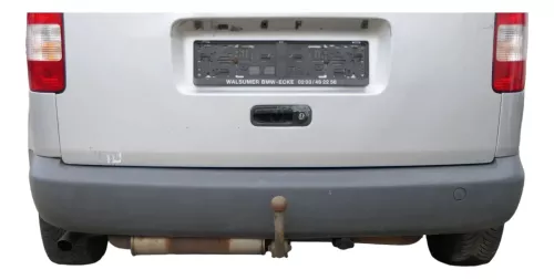 VW Caddy 2K Stoßstange hinten Heckstoßstange Stoßfänger grau graphit nicht lack