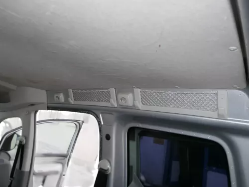 VW Caddy 2k Himmel Innenraum Decke Dachhimmel Dach oben grau HINTEN (201019)