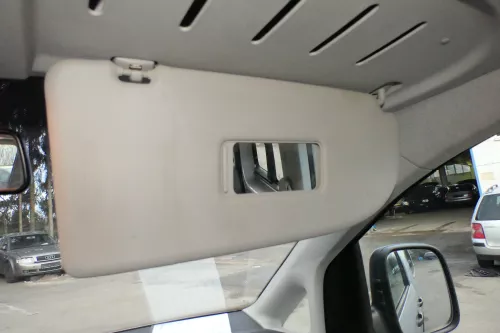 VW Caddy 3 2K Sonnenblenden Sonnenblende grau rechts 2K0857552D Spiegel