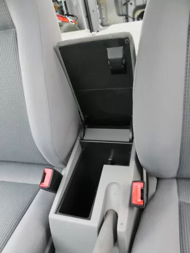 VW Caddy 3 2K Mittelarmlehne Armlehne komplett GRAU zum nachrüsten (201027)