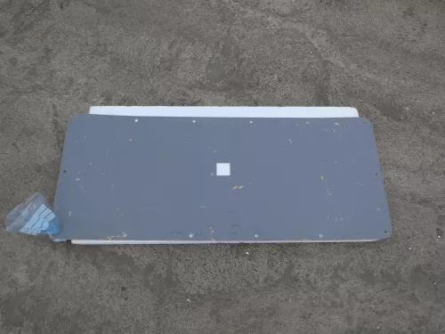 VW Caddy 2K Abdeckung Verkleidung Kofferraum hinten Heckklappe Klappe grau (201064)