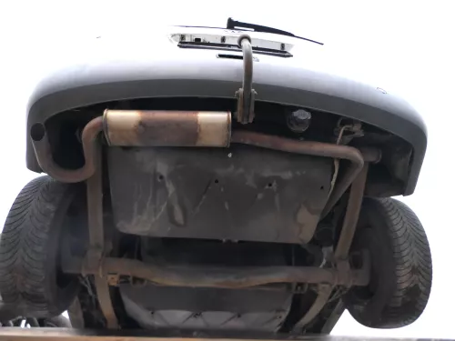 VW Caddy 2K Auspuff Endschalldämpfer Mittelschalldämpfer Endtopf BSX