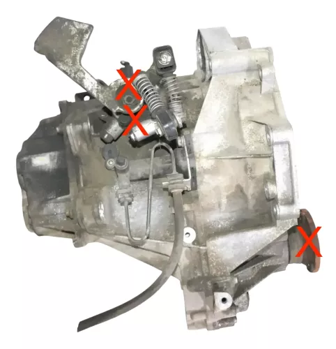 VW Caddy Touran Getriebe LBS KLK GUG JJV 5-Gang Schaltgetriebe 183.000km