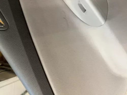 1x Passat 3C Kombi Türverkleidung Verkleidung Tür hinten links grau (201075)