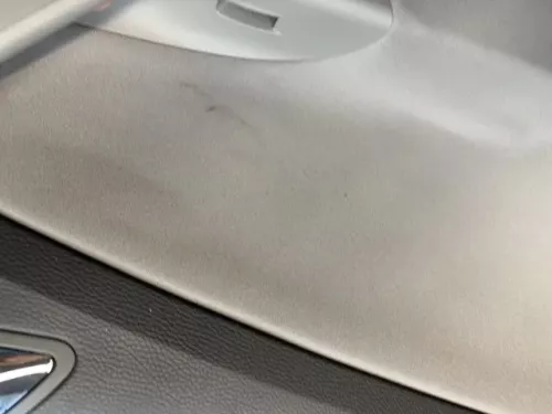 1x Passat 3C Kombi Türverkleidung Verkleidung Tür hinten links grau (201075)