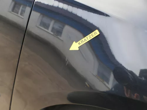 VW Passat 3C Kotflügel vorne rechts schwarz LC9X 3C0821022 (201089)