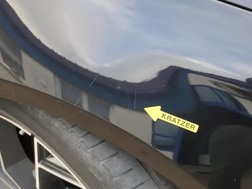 VW Passat 3C Kotflügel vorne rechts schwarz LC9X 3C0821022 (201089)