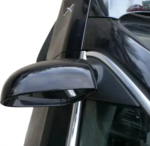 Passat 3C elektrischer Spiegel Außenspiegel links mit Glas Blinke schwarz LC9X (201090)