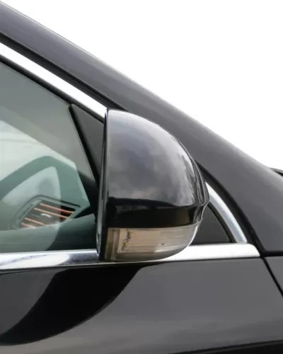 VW Passat 3C elektrischer Spiegel Außenspiegel rechts m.Glas Blinke schwarz LC9X (201091)