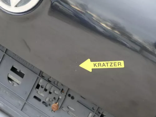 VW Passat 3C Kombi Variant Heckklappe Klappe Scheibe schwarz LC9X ohneAnbauteile (201096)