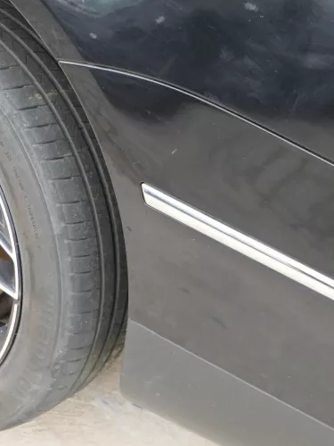 VW Passat 3C Kombi Stoßstange hinten Heckstoßstange schwarz LC9X Stoßfänger (201097)