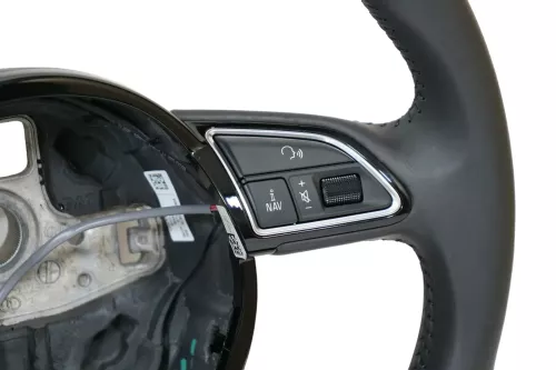 A4 8K A5 8T Lenkrad Leder 3-Speichen Multifunktion schwarz 8K0419091DR NEU (201139)
