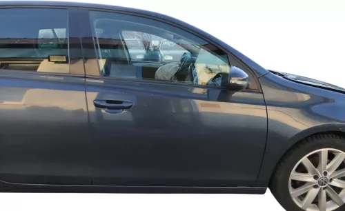 Golf 6 5K Tür vorne rechts Beifahrertür LC5F grau blau ohneAnbauteile 4/5Türer