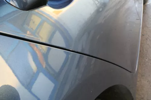 Golf 6 5K Tür hinten rechts LC5F grau blau ohne Anbauteile 4/5 Türer (201153)