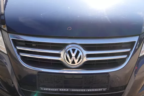 VW Tiguan 5N Motorhaube Klappe vorne vorn Haube blau LH5X (201209)