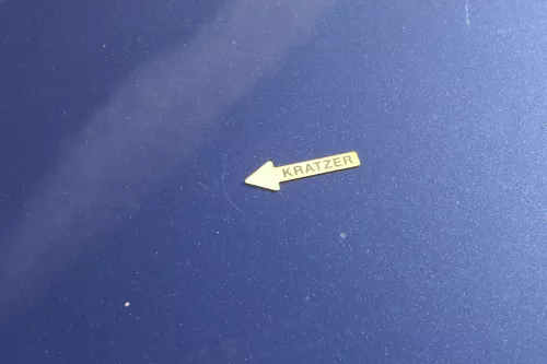 VW Tiguan 5N Motorhaube Klappe vorne vorn Haube blau LH5X (201209)