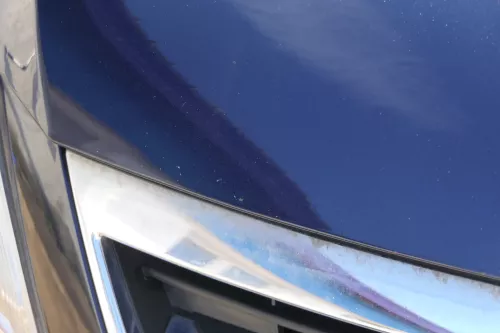 VW Tiguan 5N Motorhaube Klappe vorne vorn Haube blau LH5X (201209)