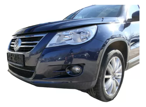 VW Tiguan 5N Stoßstange vorne Stoßfänger PDC SWR blau LH5X (201212)