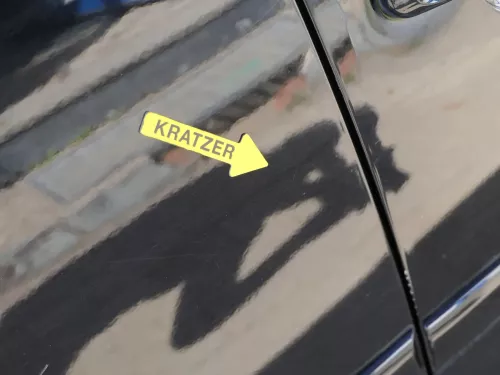 VW Touran 1T 1T3 Tür hinten rechts schwarz LC9X  - ohne Anbauteile (201214)