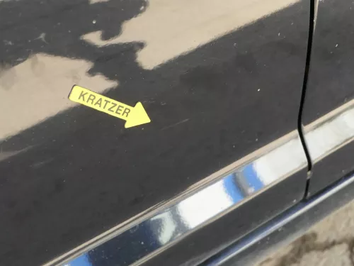 VW Touran 1T 1T3 Tür hinten rechts schwarz LC9X  - ohne Anbauteile (201214)