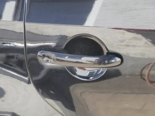 VW Touran 1T 1T3 Tür hinten rechts schwarz LC9X  - ohne Anbauteile (201214)