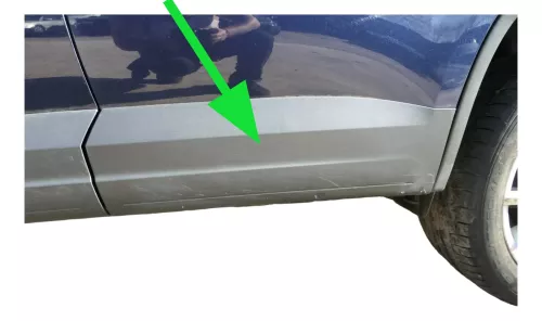 VW Tiguan 5N Zierleiste Leiste Abdeckung Tür hinten links 5N0854949A